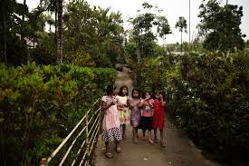 Healthy living in village